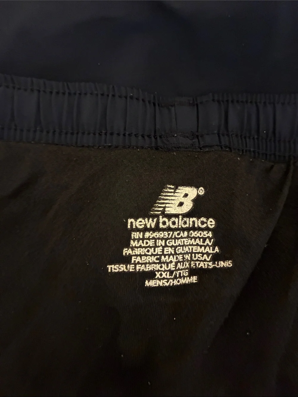 New Balance Men's Dark Navy Athletic Shorts XXL